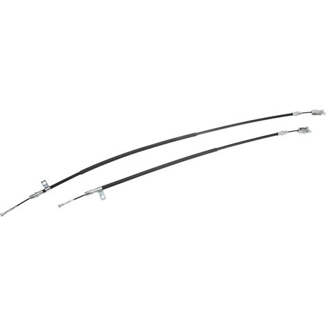 Lot de 2 câbles de frein 49in 38.3in pour Club Car Precedent 2004+, remplacement pièce 03528701, compatible G E, kit câblerie freinage robuste. (1/5)