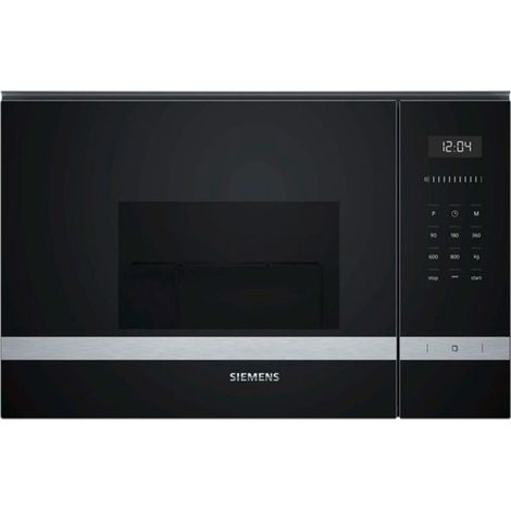 Elektronische Mikrowelle mit Grill iQ500 Schwarzglas - SIEMENS