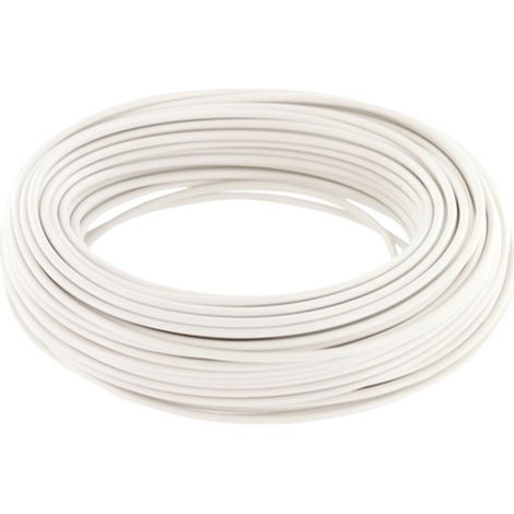 econ connect KL014WS10 Litze  1 x 0.14 mm² Weiß 10 m