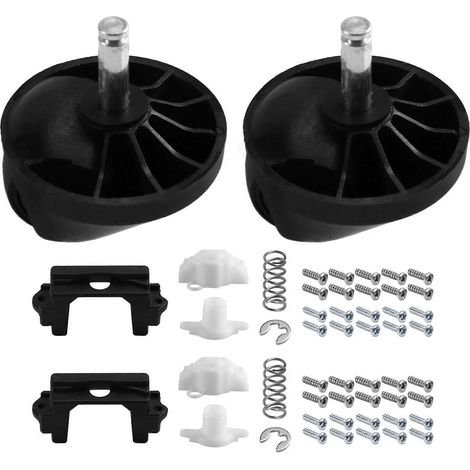 Roue universelle pour aspirateur Dreame X50 Ultra (pièces détachées incluses) - 2 roulettes de guidage (1/5)