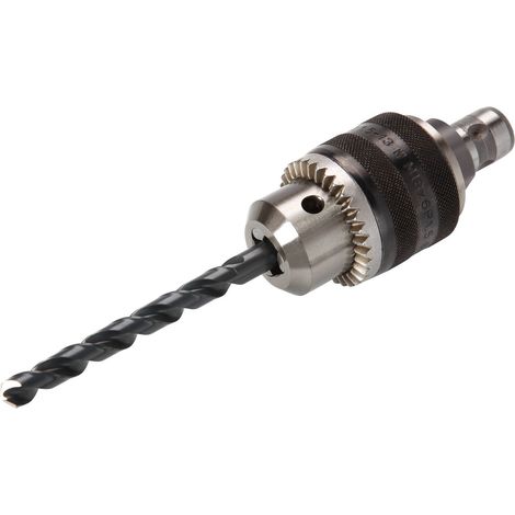 Mandrin à clé avec adaptateur QuickIN, Ouverture 1.5 - 13 mm Fein
