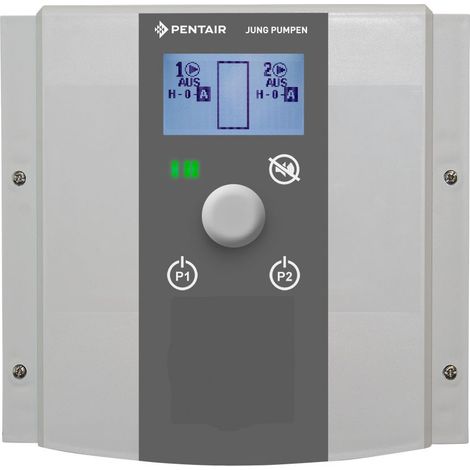 Jung Pumpen Steuerung Highlogo 2-610 LCSX mit Hauptschalter