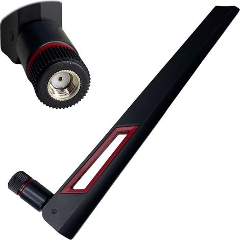 WLAN-Antenne 2,4 GHz/5,8 GHz Dualband 12 dBi SMA-RP (1/5)