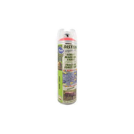 Leuchtender Forst-Traceur Rot, Spray 500 ml. Für das Markieren von Schnittstellen mit einer Sichtbarkeitsdauer von 2 bis 3 Jahren und widerstandsfähig