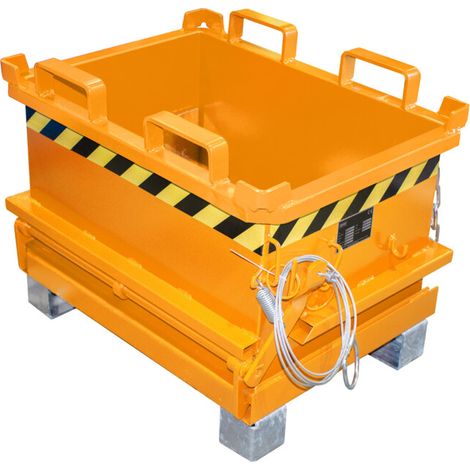Bauer Südlohn Mini bac pliant MSB 150, laqué, orange jaune (1/5)