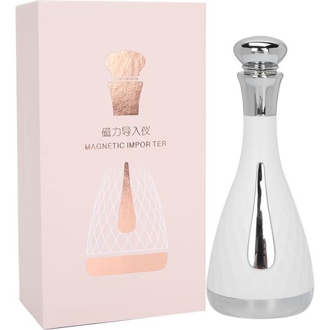 Appareil de massage magnétique micro-courant visage yeux lifting raffermissant peau blanc (1/5)