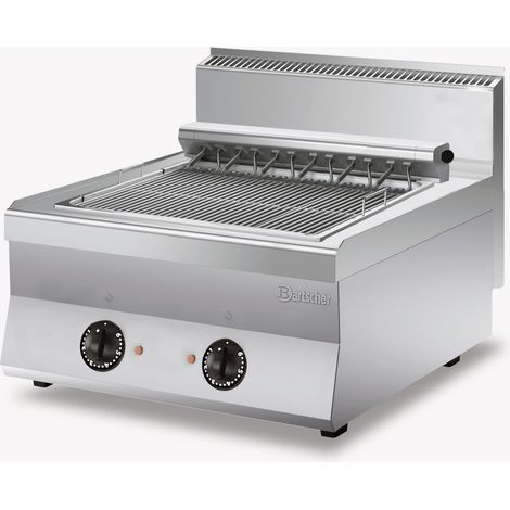 Grill nervuré en fonte électrique - Série 650 Snack - Bartscher