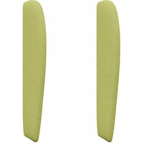 Maison Exclusive - Kopfteil Ohr Grün 80 x 23 x 6 cm Stoff