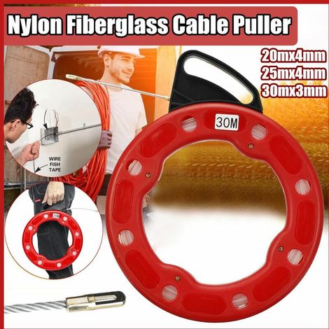 30 m 3 mm Glasfaser-Kabelzieher/Abisolierer für Elektriker (1/4)