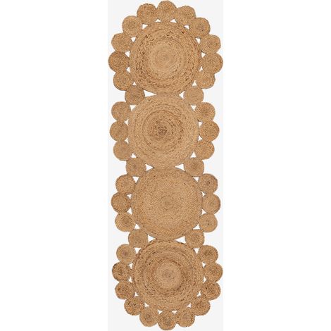 SKLUM Natürlicher Juteteppich (180x60 cm) Otilie Jute
