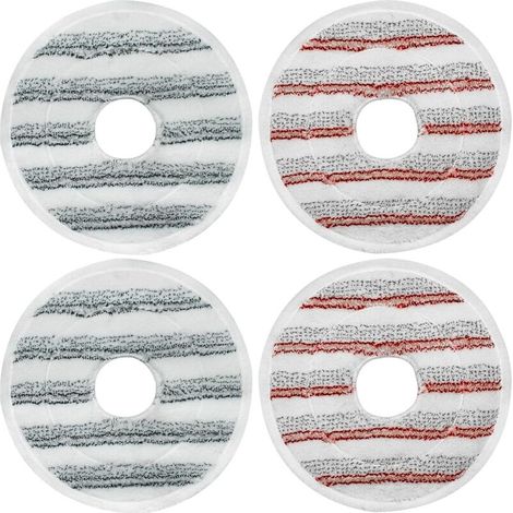 Adecuado para recambios de mopa de microfibra Vileda Spin Cleaning Mop, cabezales de repuesto lavables y reutilizables. (1/4)