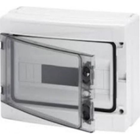 PLACA DE PARED CON PUERTA IP65 4-5 Módulos - 154x114x85