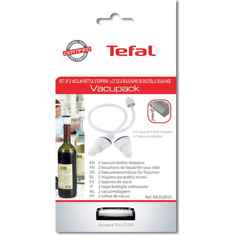 BOUCHONS DE BOUTEILLE SOUS VIDE VACUPACK POUR PETIT ELECTROMENAGER TEFAL - XA252010 (1/2)