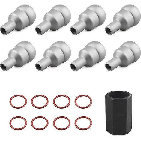 Kit de réparation de tube à bille de rampe d'huile haute pression avec joint torique pour Ford 6.0L V8 Powerstroke Turbo Diesel 2003-2010 (1/5)