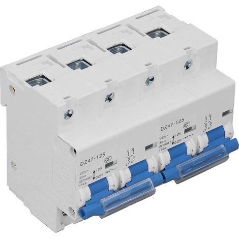 10 kA automatischer Trennschalter, DIN-Schienenmontage, Doppelstrom-Handschalter, AC 450 V, 125 A (1/5)