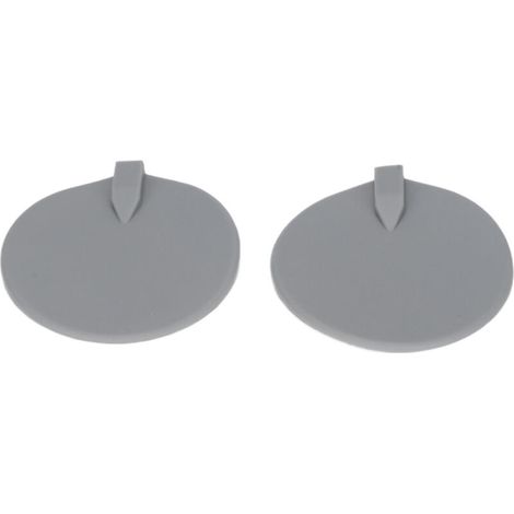 Lot de 2 électrodes rondes de 95 mm en silicone souple et confortable, accessoires de physiothérapie (1/5)