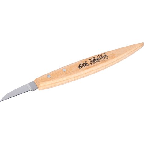 Stubai Kerschnitzmesser gerade, Klingenlänge 50 mm Schnitzmesser Stahl (1/5)