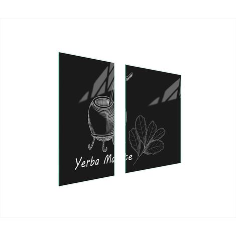 TABLERO PROTECTOR DE VIDRIO 75x52 YERBA (1/5)