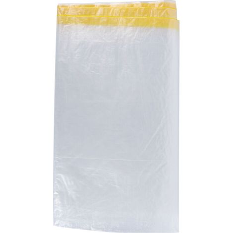 2.74x3.66m Couverture de protection de meubles de couverture de poussière de voiture transparente imperméable jetable (1/4)