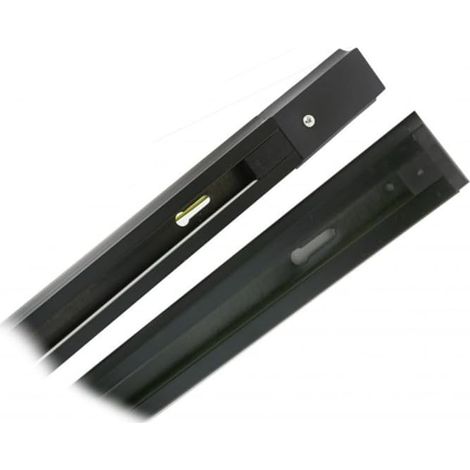 Jandei - 2x Carril monofásico para focos LED negro 2 Metros