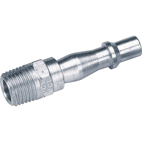 Draper 1/4" Male Thread PCL Coupling Screw Adaptor (Sold Loose) - Model 25790 (1/5)