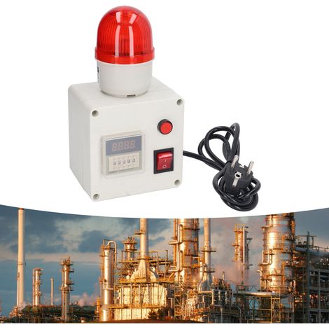 Alarme industrielle temporisée, alarme intelligente à minuterie, 90 décibels (1/5)
