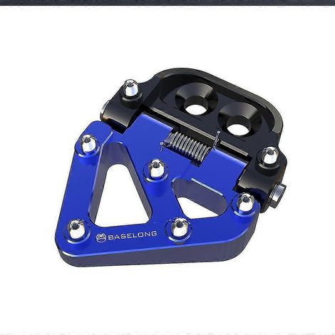 Für RIEJU MR 250 300 Klappbare Hinterradbremspedal-Trittstufenkappe MR PRO 250 300 RACING 2020 2022 2023 Motorradzubehör --blau (1/5)