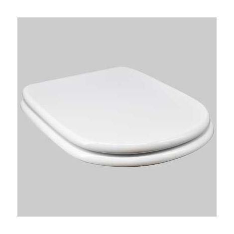 SEDILE MDF POLIESTERATO M164 BIANCO coprivaso copriwater SEBA