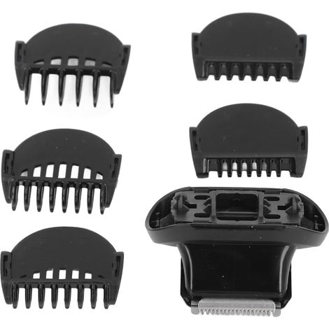 Accessoire de tondeuse à barbe électrique pour série 5 6 7 5018s 5020s 5035s 5049cs Tondeuse de rechange avec tête de peigne de 5 pièces, peignes de guidage de rasoir de rechange (1/5)