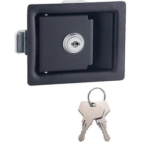 Serrure de porte d'entrée pour caravane ou camping-car, verrou de sécurité à tirette Polar Paddle, verrou de panneau à tirer