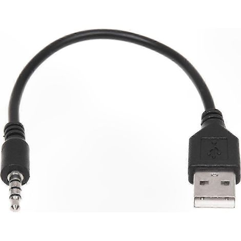 USB 2.0 auf 3,5-mm-Klinkenadapter für Autoradios mit MP3-Player, Audio-Anschlusskabel für das Auto, weibliche Schnittstelle (1/4)