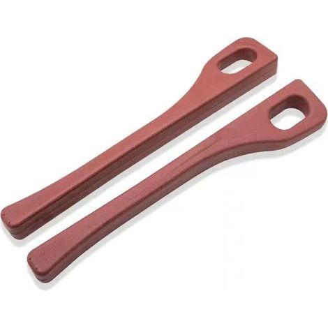 (Lot de 2 rouges) Bande de remplissage universelle en PU anti-fuite pour sièges auto, avec trou, pour combler l'espace entre les sièges et empêcher les sièges de glisser. Accessoires auto décoratifs. (1/5)