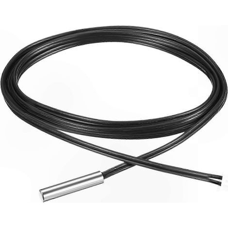 Sonde thermistance numérique étanche, résistance de 10 kΩ, longueur de 1 mètre, pour la mesure de température. (1/5)