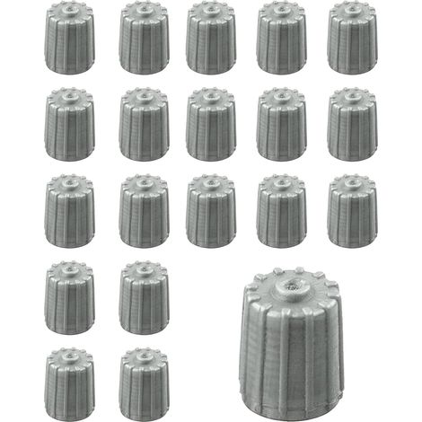 20PCS Bouchon Valve Pneu de Voiture, Bouchon Valve Pneu, Couvercle de Soupape, Cache-Poussière de Pneu de Voiture, Convient Aux Voitures,Camions,Vélos,SUV (1/5)