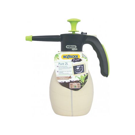 Pulverizador Hozelock Pure 2 L blanco negro verde moderno (1/4)