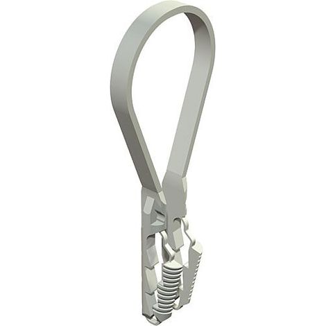 OBO Bettermann Collier de serrage BKS 3-13mm polyamide gris clair RAL 7035, 2148803 (1/2)