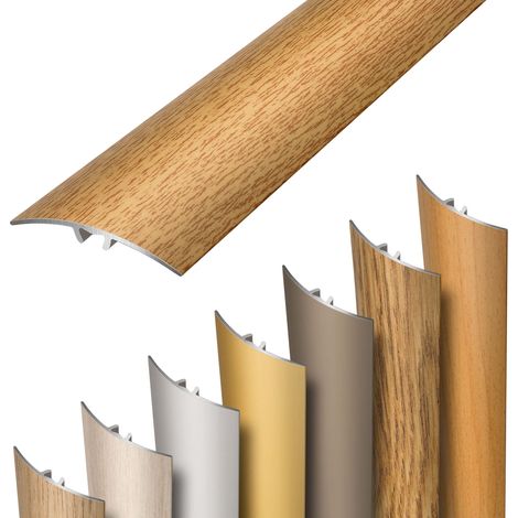 Übergangsprofil Ausgleichsprofil, selbstklebend - 90cm x 30mm Edle Eiche