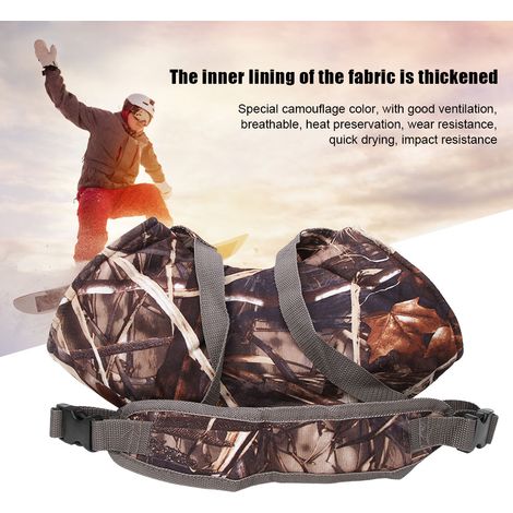 Gants de chasse d'hiver imperméables et isolants avec attache cou
