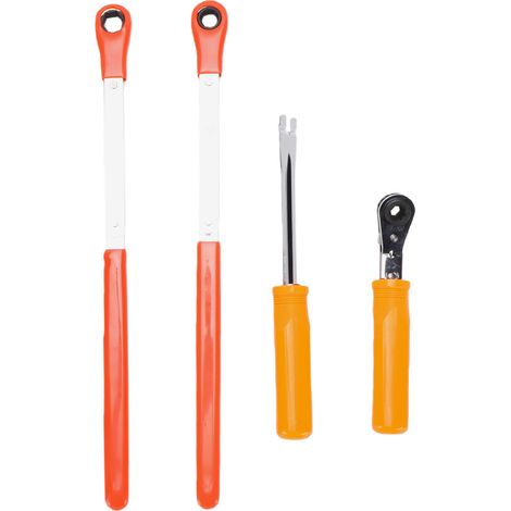 Ensemble outils réglage automatique jeu, clés 7/16" 9/16", cliquet 5/16", freinage pneumatique (1/5)