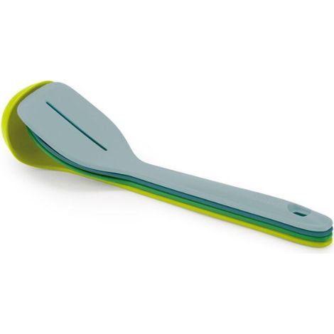 Duo de JosephJoseph Schubladenutensilien-Set (4 Teile, opal), kompaktes und funktionelles Design, ideal um Platz in Ihrer Küche zu sparen, praktisch und elegant.