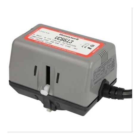 Moteur vanne de commu. Honeywell VC6613ZZ00 - 230V, câble 1m 6 fils, sans fiche Molex