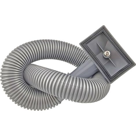 Kit de Trop-Plein pour Évier, Tuyaux de Trop-Plein avec 40x64mm Tête de Trop-Plein, Interface Rectangulaire, Accessoires pour Éviers en Acier Inoxydable (1/5)