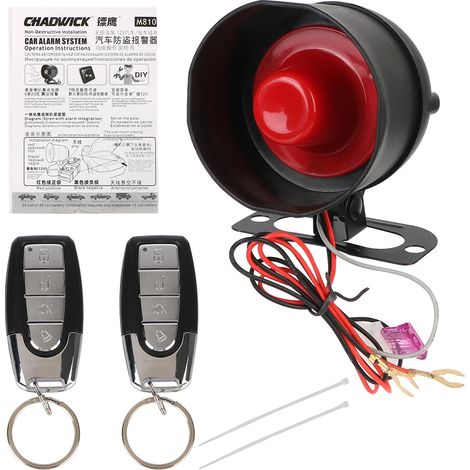 Filiyano-Système d'alarme automatique pour véhicule 12V M8115, protection de sécurité pour voiture, moto tout-terrain, avertissement de sécurité