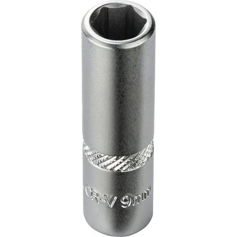 Nástrčkový kľúč / orech dlhý 9 mm 1/4" (1/3)