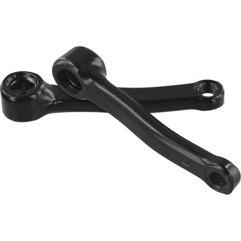 Manivelle de vélo d'appartement de 127 mm avec trou carré gauche/droite, pièce de rechange pour la plupart des vélos stationnaires (1/5)