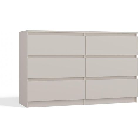 Cassettiera: 6 cassetti, Cachemire, 30 x 75 x 120cm (1/5)