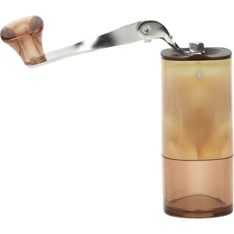 Kompakte, tragbare manuelle Kaffeemühle zum Mahlen von Kaffeebohnen für Zuhause, Büro und unterwegs (1/5)