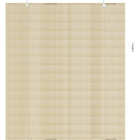 Maison Exclusive - Tenda a rullo Naturale 160 x 160 cm Bambù (1/5)