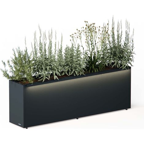 Herstera Garden Metal Planter 30 150x30x50cm SET