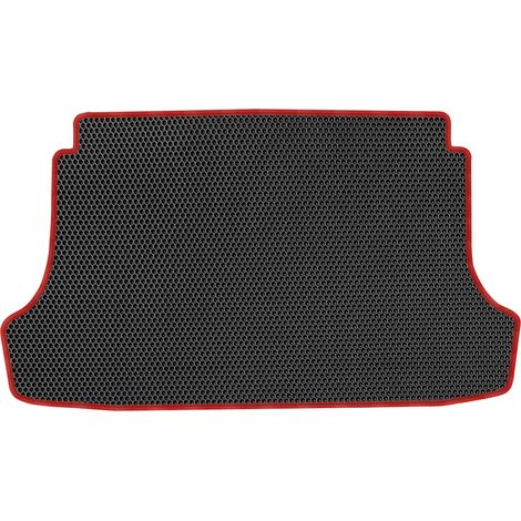 Tappetino per bagagliaio in EVA a nido d'ape per Suzuki Grand Vitara II SUV dal 2005 al 2014 - Nero (1/5)